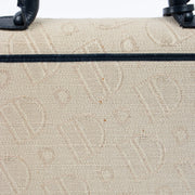 Shop the authentic Delvaux Vintage Blue/Beige Leather/Canvas Brillant PM on Labellov.com.
