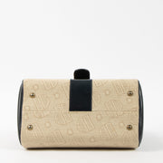 Shop the authentic Delvaux Vintage Blue/Beige Leather/Canvas Brillant PM on Labellov.com.