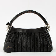 Shop this authentic Delvaux Black Toile de Cuir Gelato Bag Pre-Loved on Labellov.com