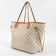 Shop this authentic Louis Vuitton Damier Azur Neverfull MM Bag Pre-Loved on Labellov.com