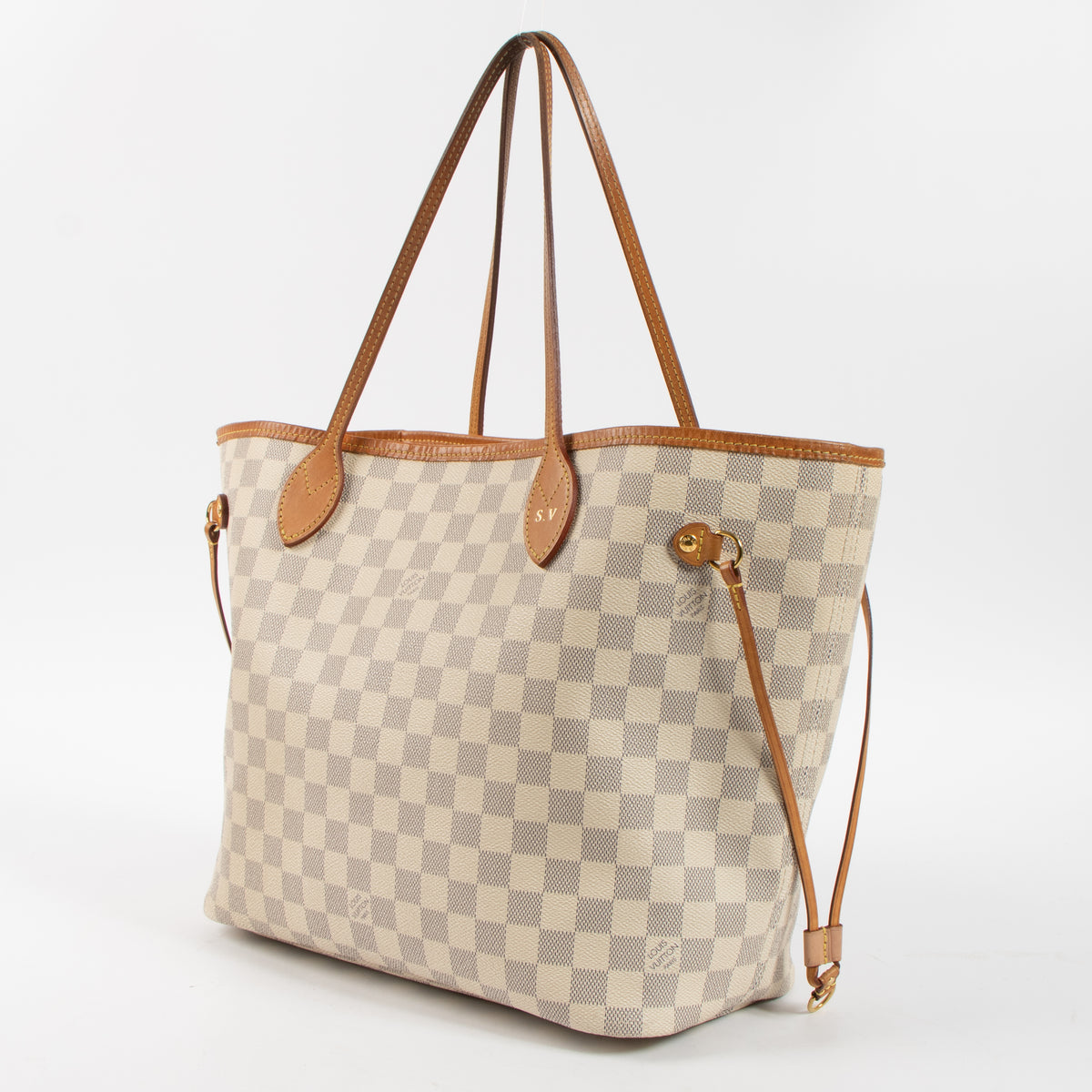 Shop this authentic Louis Vuitton Damier Azur Neverfull MM Bag Pre-Loved on Labellov.com