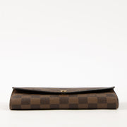 Shop this authentic Louis Vuitton Damier Ebene Sarah Wallet Pre-Loved on Labellov.com