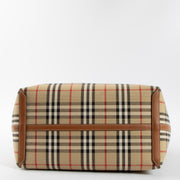 Shop this authentic Burberry Briar Brown Check Large London Tote Bag Pre-Loved on Labellov.com