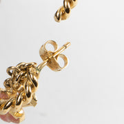 Shop this authentic Louis Vuitton Gold Tone Sweet Monogram Hoop Earrings Pre-Loved on Labellov.com