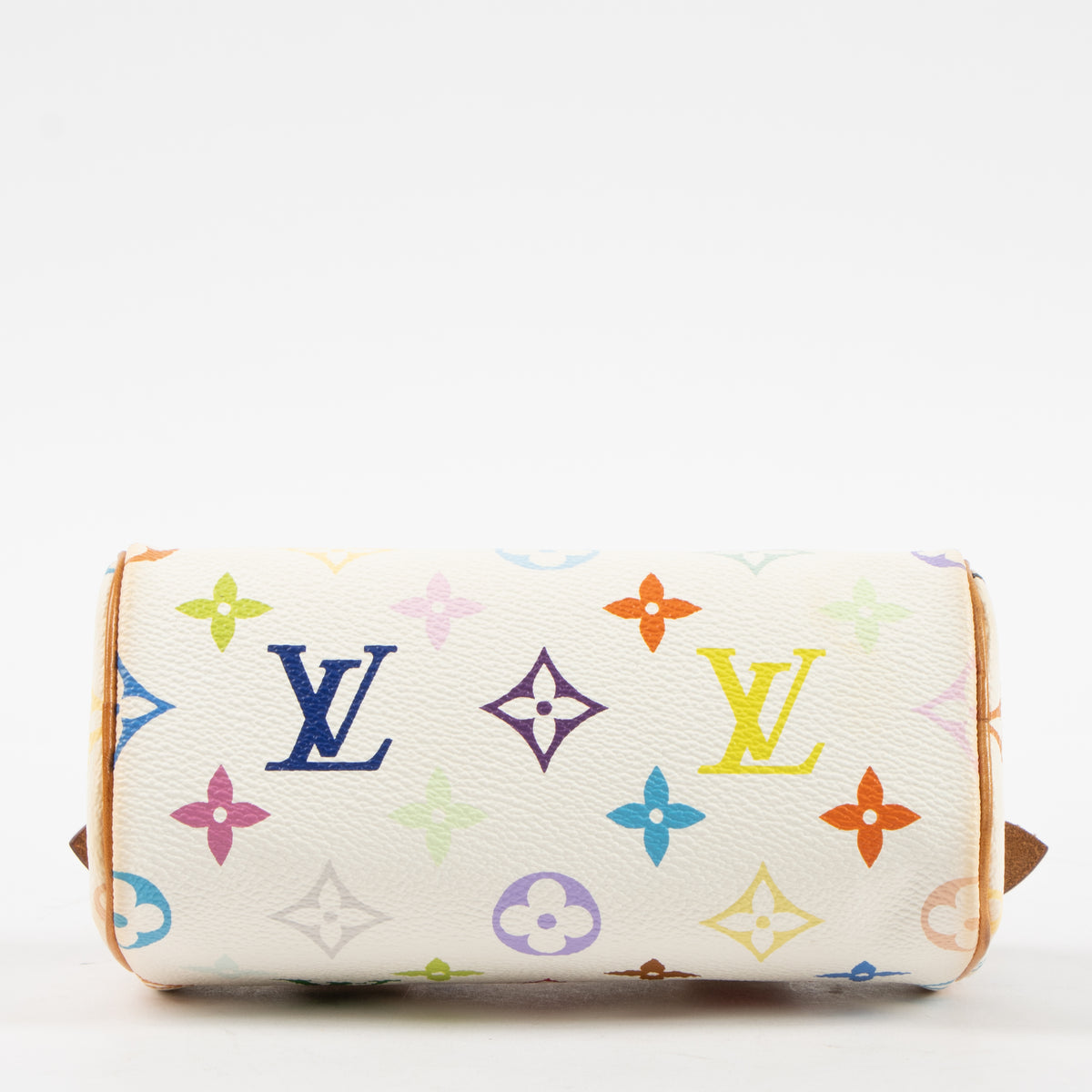 Shop this authentic Louis Vuitton x Murakami White Monogram Multicolor Speedy Mini HL Bag Pre-Loved on Labellov.com