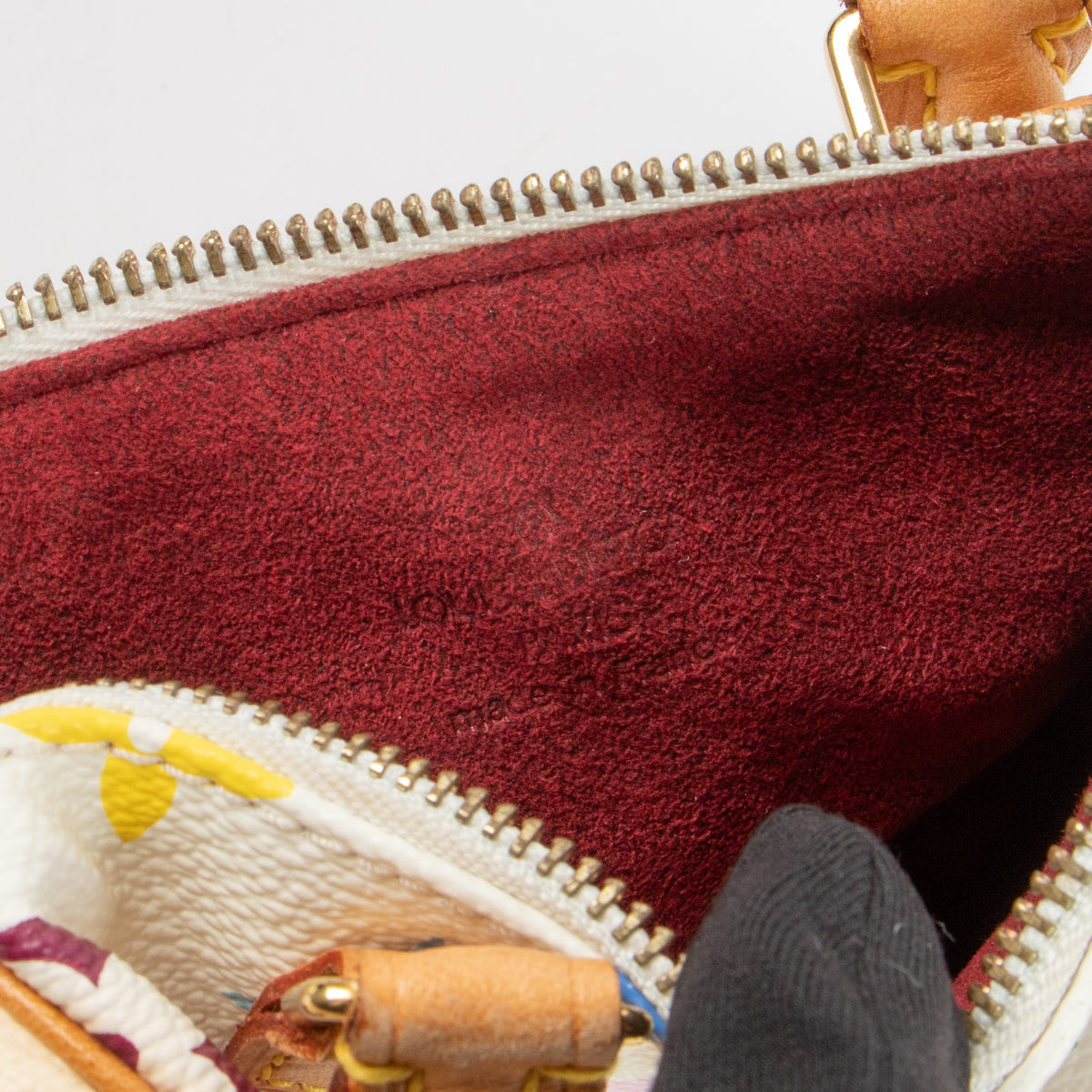 Shop this authentic Louis Vuitton x Murakami White Monogram Multicolor Speedy Mini HL Bag Pre-Loved on Labellov.com