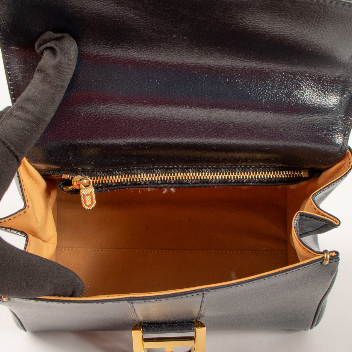 Shop this authentic Delvaux Marine Jumping Brillant PM Bag pre-loved on Labellov.com