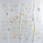 Shop this authentic Hermes Blue Silk 90 Scarf Pre-Loved on Labellov.com