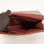 Shop this authentic Cartier Bordeaux C de Cartier Flap Bag Pre-Loved on Labellov.com