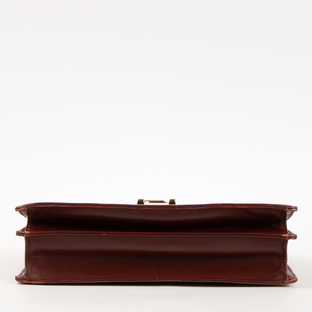 Shop this authentic Cartier Bordeaux C de Cartier Flap Bag Pre-Loved on Labellov.com