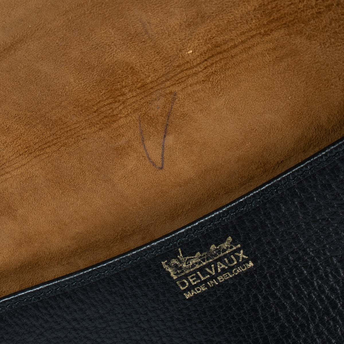 Shop this authentic Delvaux Blue Vintage Shoulder Bag pre-loved on Labellov.com