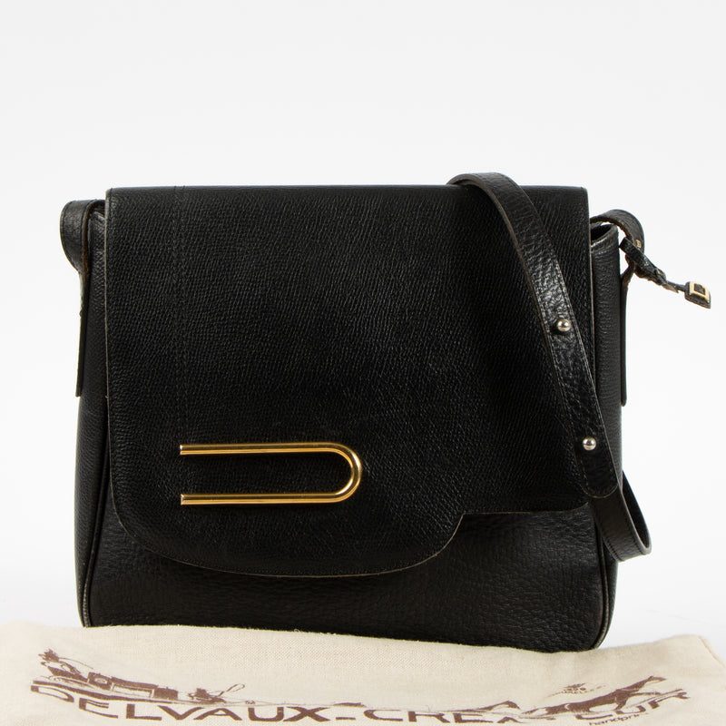 Shop this authentic Delvaux Blue Vintage Shoulder Bag pre-loved on Labellov.com