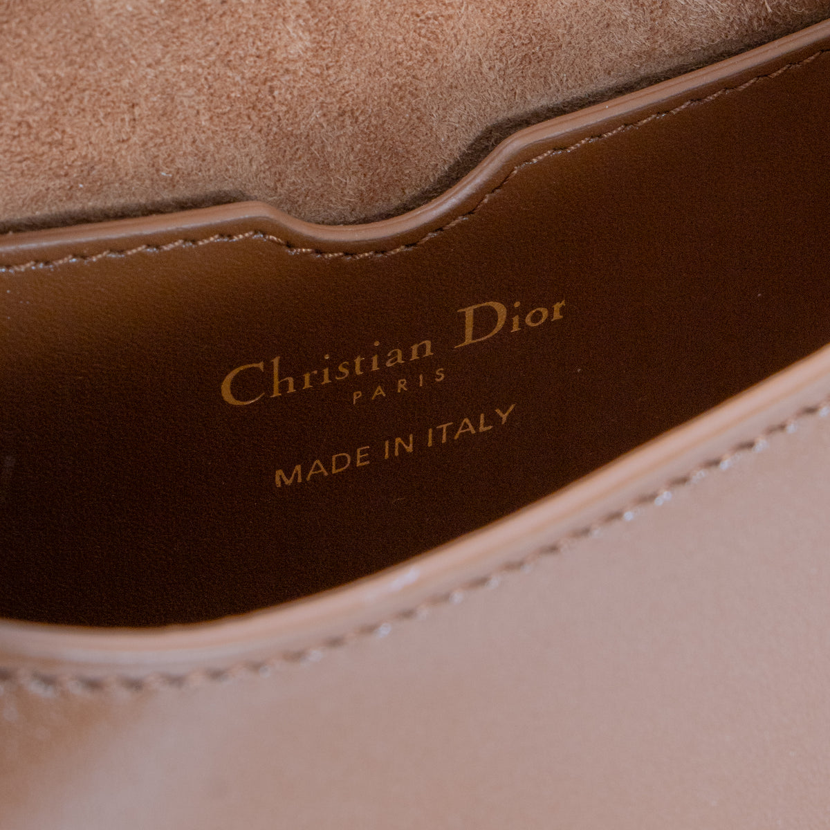 Shop this authentic Christian Dior Camel Calskin Medium Bobby Bag pre-loved on Labellov.com