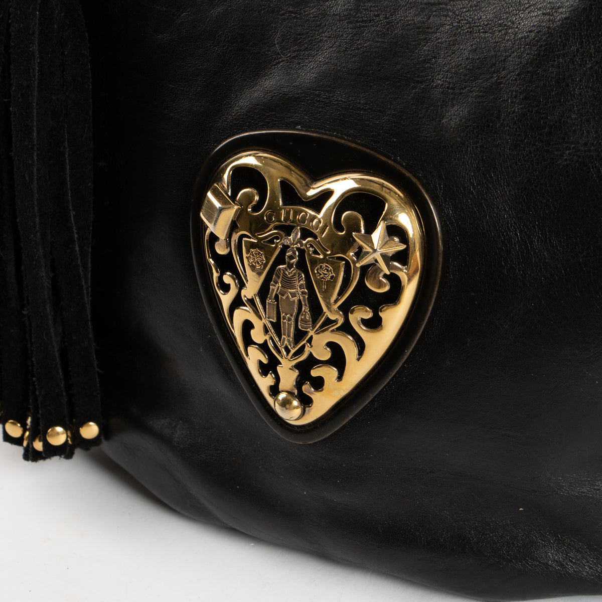 Shop this authentic Gucci Black Babouska Hysteria Shoulder bag pre-loved on Labellov.com