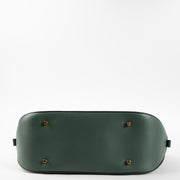Shop this authentic Burberry Porosum Green Leather Knight Bag pre-loved on Labellov.com
