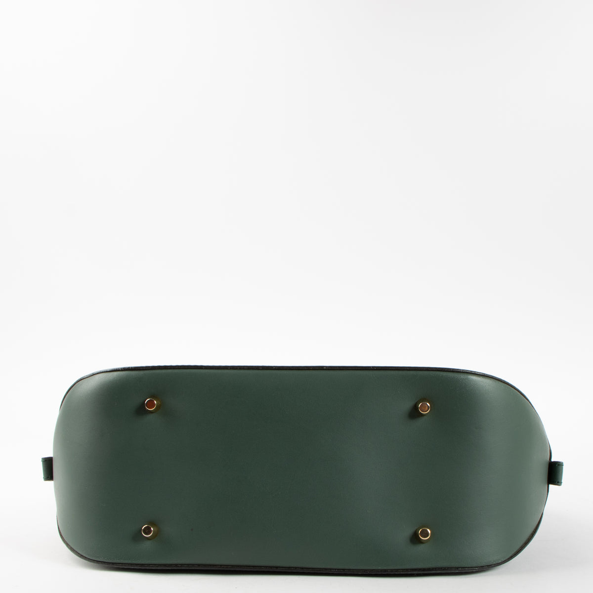 Shop this authentic Burberry Porosum Green Leather Knight Bag pre-loved on Labellov.com