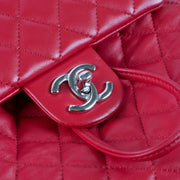 Shop this authentic Chanel Red Lambskin Urban Backpack pre-loved on Labellov.com