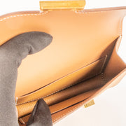 Shop this authentic Hermes Constance Slim Wallet Gold Evercolor GHW Pre-Loved on Labellov.com
