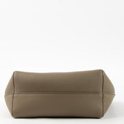 Shop this authentic The Row Taupe Calfskin Parker Small Tote Bag pre-loved on Labellov.com