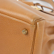 Shop this authentic Hermes Kelly 35 Naturel Sable Ardennes GHW pre-loved on Labellov.com