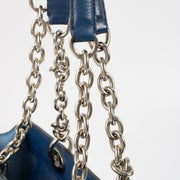 Shop this authentic Christian Dior Blue Cannage UltraDior Medium Tote Bag pre-loved on Labellov.com