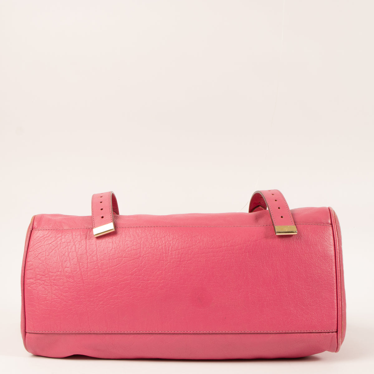 Shop this authentic Mulberry Pink Leather Alexa Oversized Bag pre-loved on labellov.com