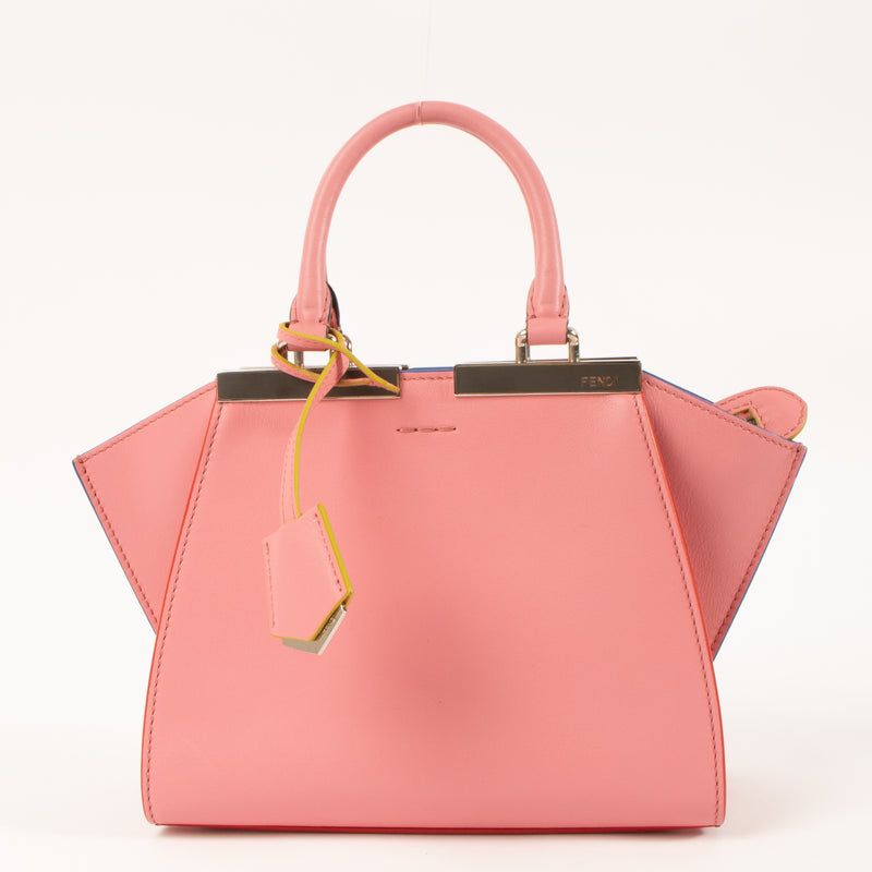 Shop this authentic Fendi Pink Calfskin 3Jours Mini Bag pre-loved on Labellov.com