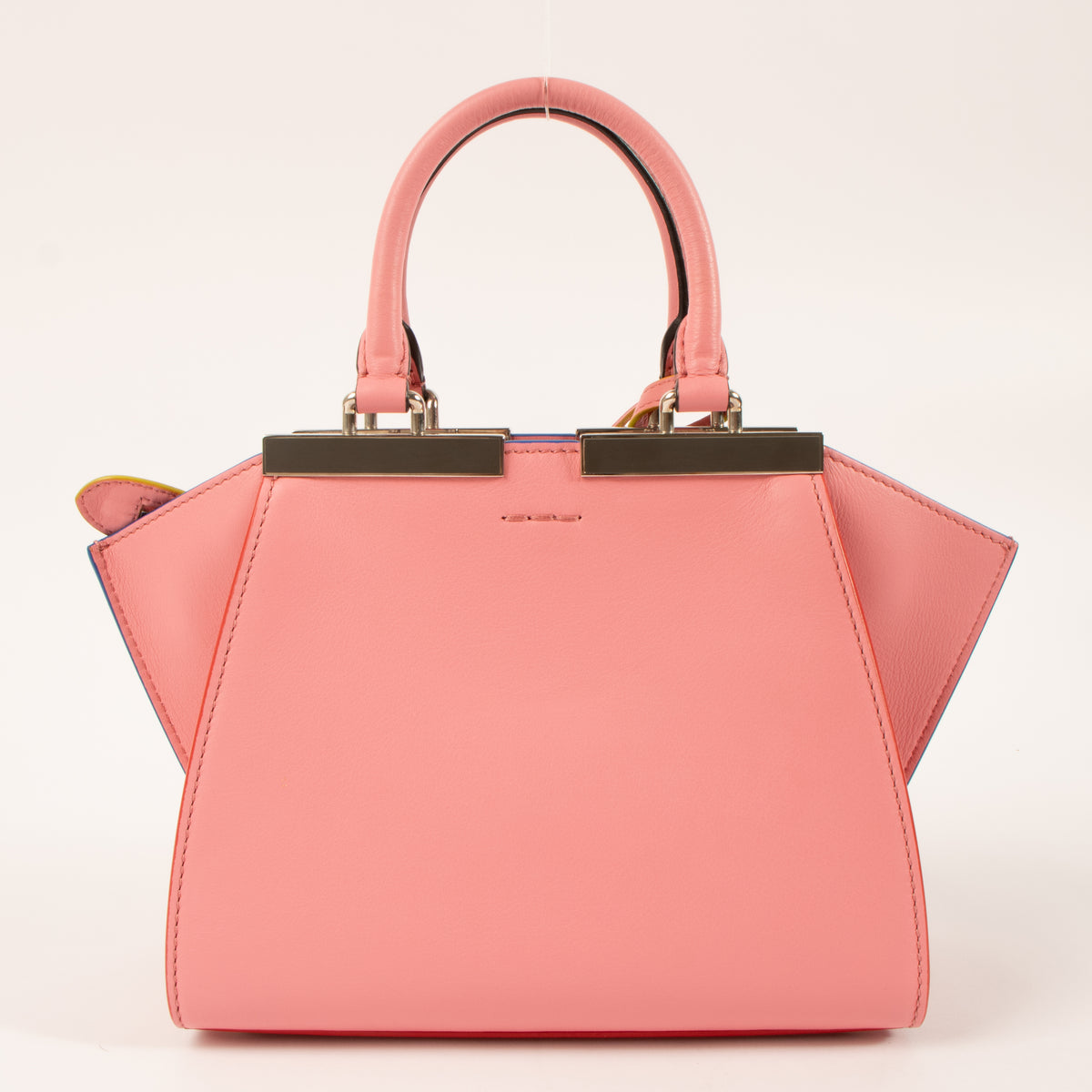 Shop this authentic Fendi Pink Calfskin 3Jours Mini Bag pre-loved on Labellov.com