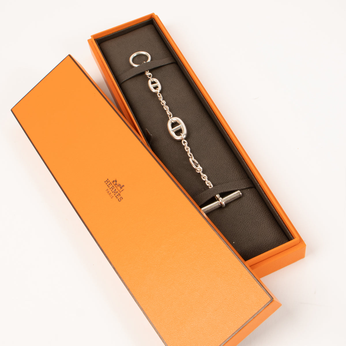 Shop the authentic Hermes Sterling Silver Farandole Bracelet on Labellov.com.