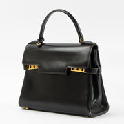 Shop this authentic Delvaux Black Box Calf Tempête MM Bag pre-loved on Labellov.com