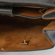 Shop this authentic Delvaux Black Box Calf Tempête MM Bag pre-loved on Labellov.com