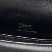 Shop this authentic Delvaux Vintage Blue Box Calf Shoulder bag pre-loved on Labellov.com