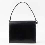 Shop this authentic Delvaux Vintage Blue Box Calf Shoulder bag pre-loved on Labellov.com