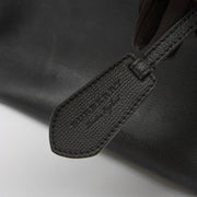 Shop this authentic Burberry Black Grained Leather Tote Shoulder Bag pre-loved on Labellov.com