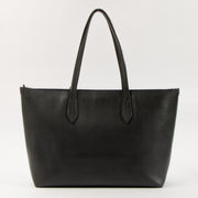Shop this authentic Burberry Black Grained Leather Tote Shoulder Bag pre-loved on Labellov.com