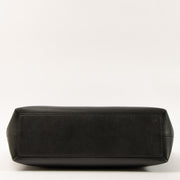 Shop this authentic Burberry Black Grained Leather Tote Shoulder Bag pre-loved on Labellov.com