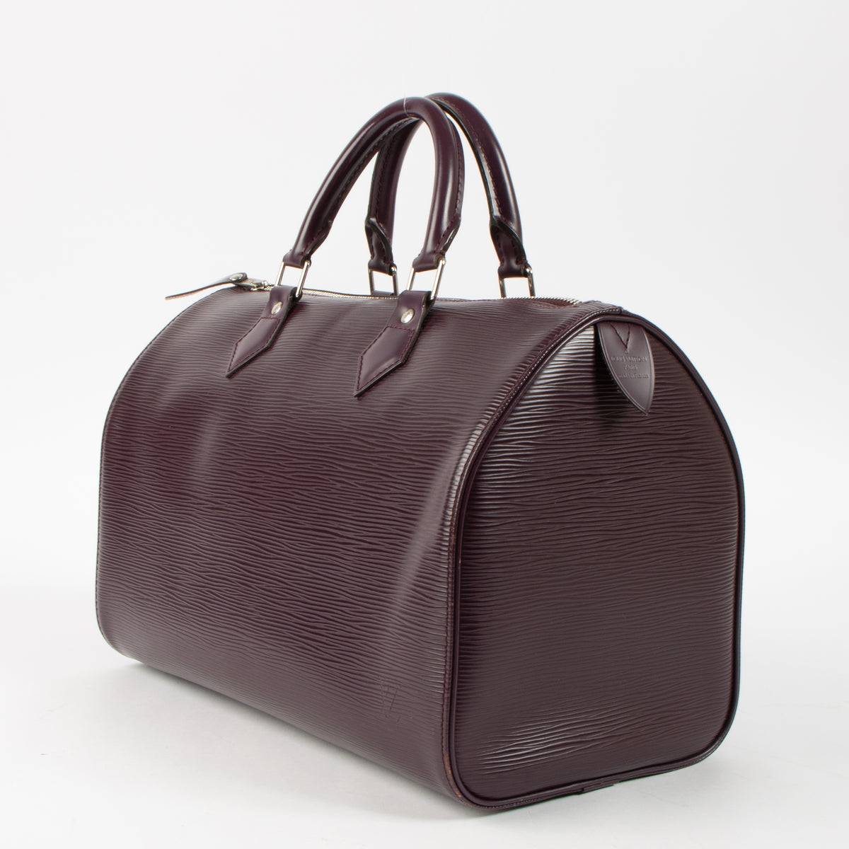 Louis Vuitton Cassis Epi Leather Speedy 35 Bag