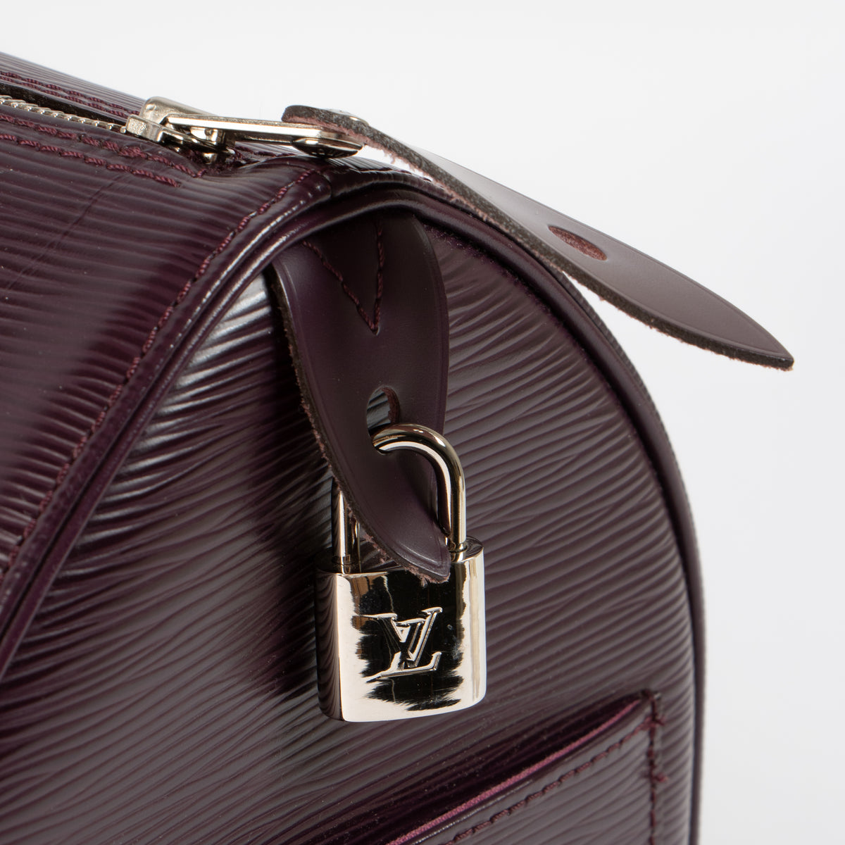 Louis Vuitton Cassis Epi Leather Speedy 35 Bag