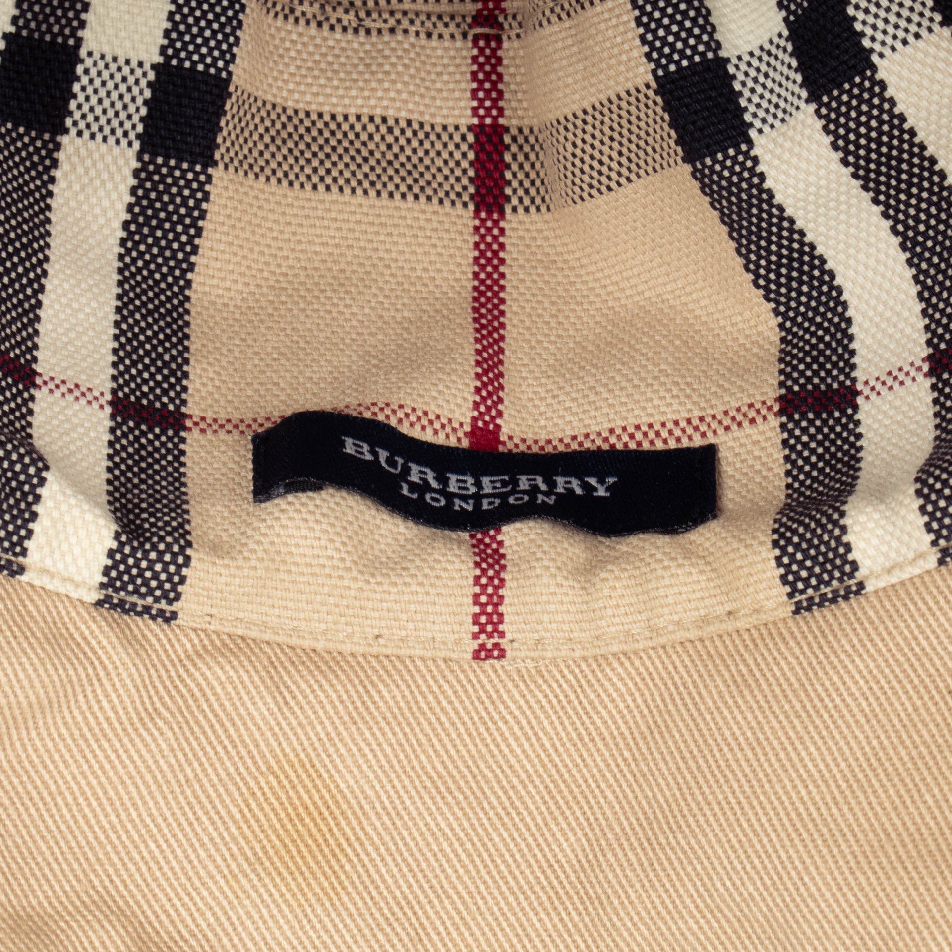 Burberry Check Reversible Bucket Hat