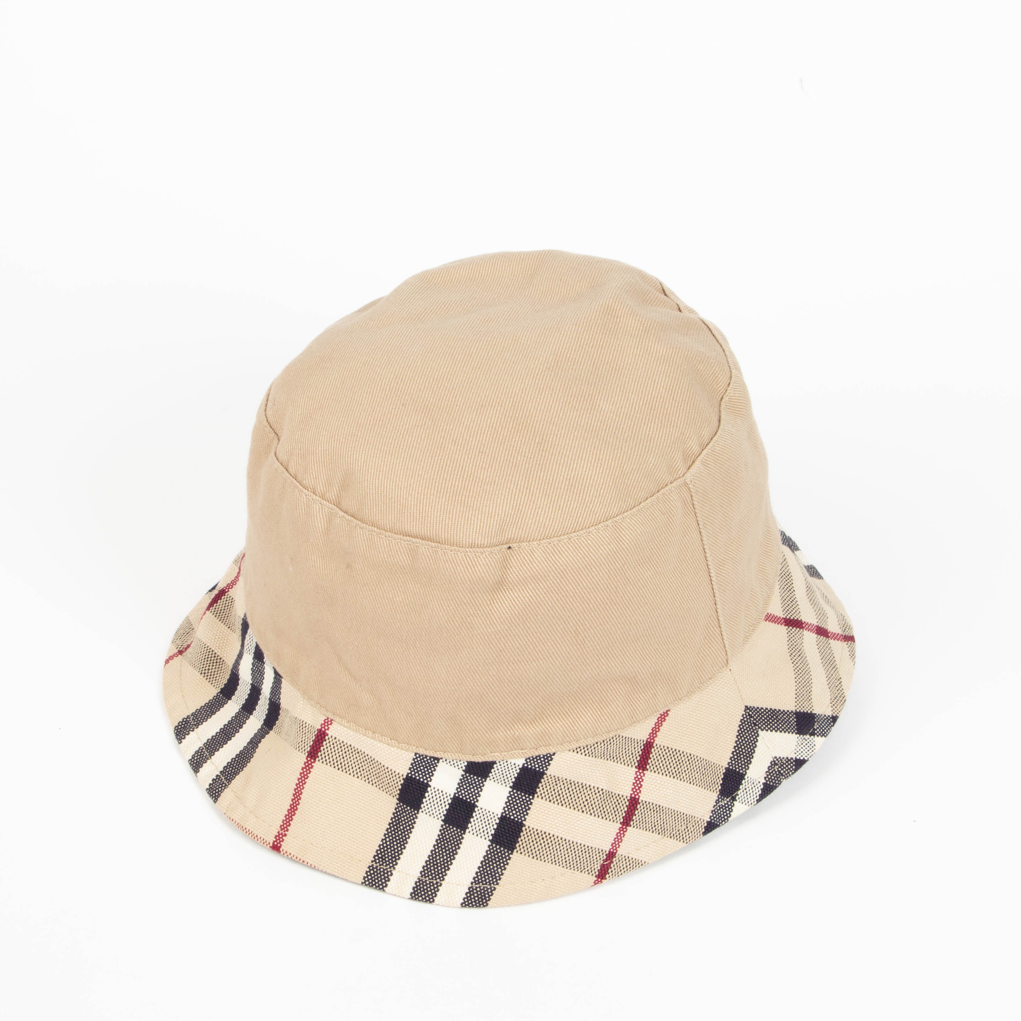 Burberry Check Reversible Bucket Hat – Labellov