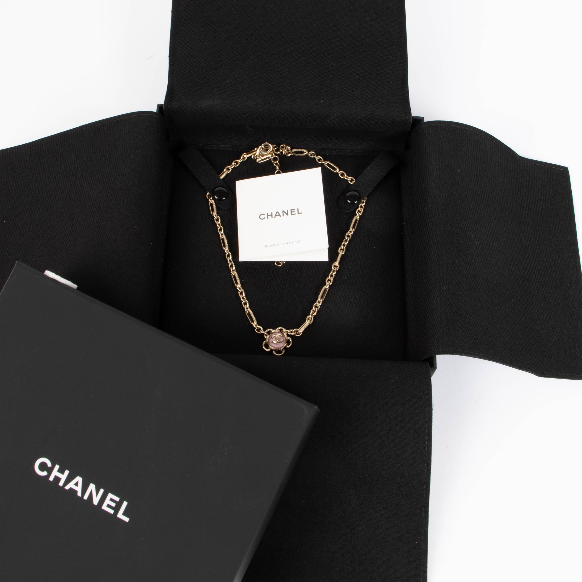 Chanel 24B Gold Necklace