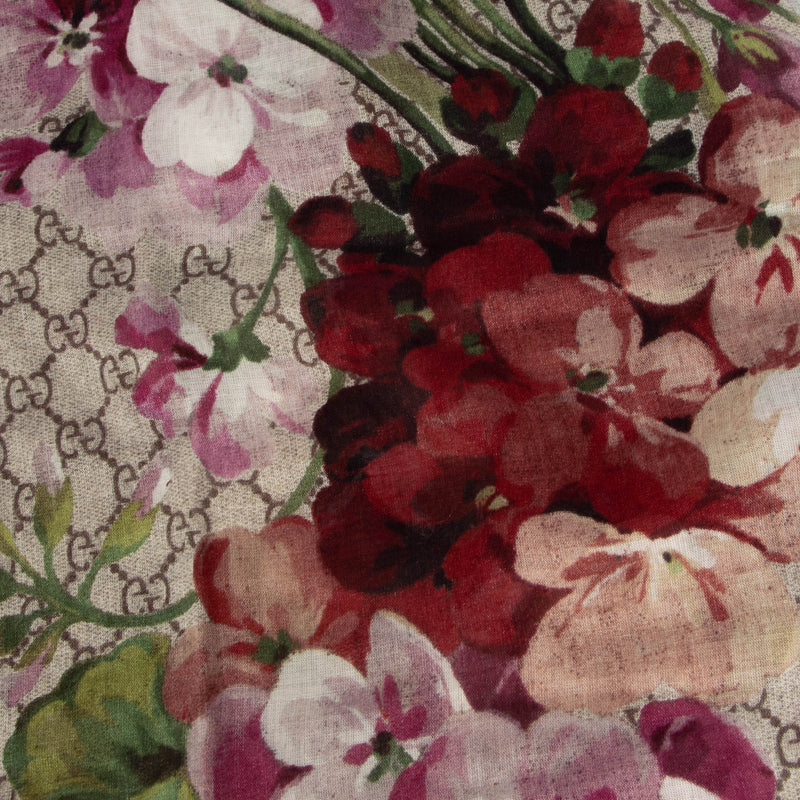 Gucci GG Blooms Shawl