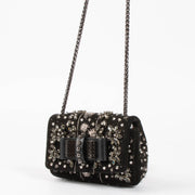 Shop this authentic Christian Louboutin Black Sweet Charity Shoulder Bag pre-loved on Labellov.com 