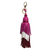 achetez Anya Hindmarch Pink Three Tiered Tassel Key Ring chez labello pour le meilleur prix