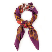 Preloved Hermès carré de soie 'art des steppes' designer scarf for sale