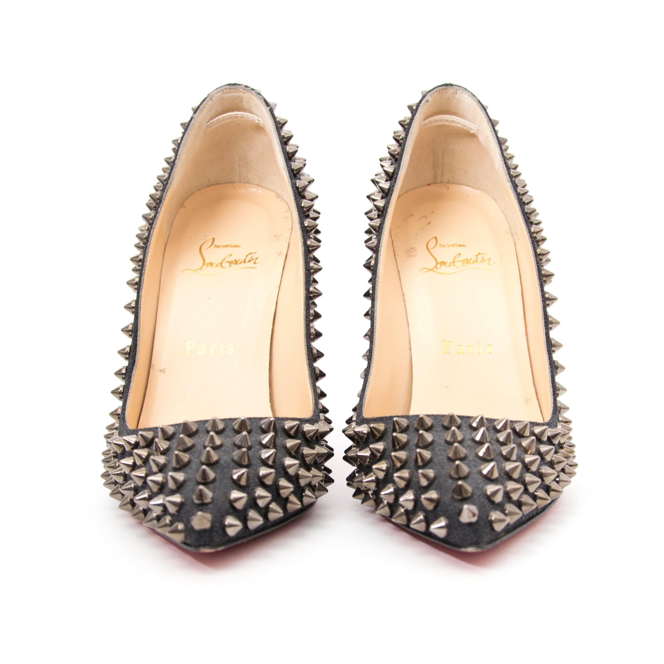Christian Louboutin Follies Spikes 100mm – Labellov