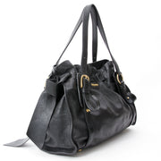 Miu Miu Black Vitello Lux Peggy Bow Satchel Bag, For designer brands such as Louis Vuitton, Hermes, Chanel, Delvaux and many more, visit the online platform Labellov. The website offers a safe and secure platform to sell and buy new or preloved luxurious