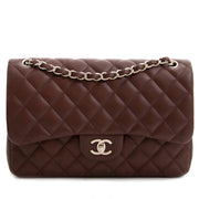 Chanel Chocolate Brown Classic Jumbo Flap Bag