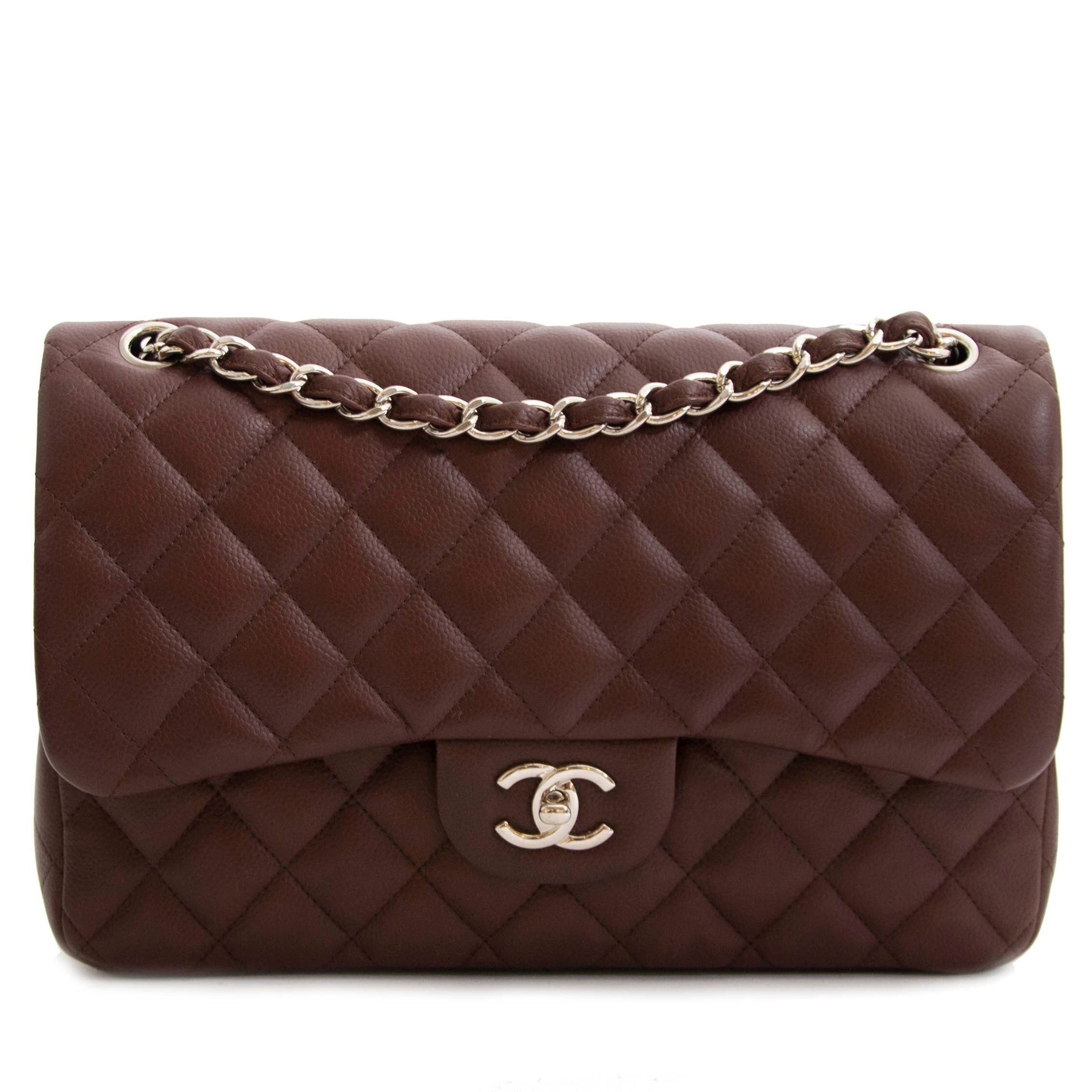 Chanel Chocolate Brown Classic Jumbo Flap Bag