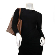 alaïa brown leather tote now for sale at labellov vintage fashion webshop belgium